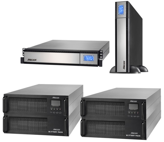 Mecer Online SINE WAVE Rackmountable UPS